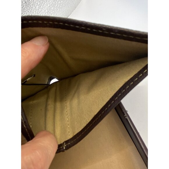 Columbia Passcase Wallet Genuine Leather Brown still in box - Picture 11 of 12